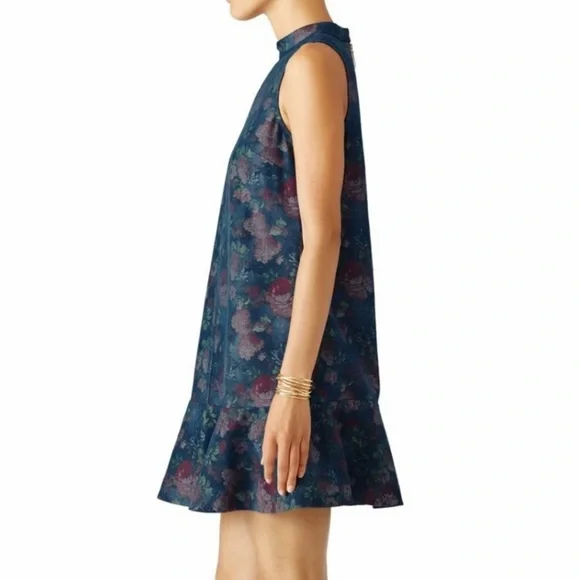 Erin by Erin Fetherston Floral Denim Dress - Picture 3 of 15